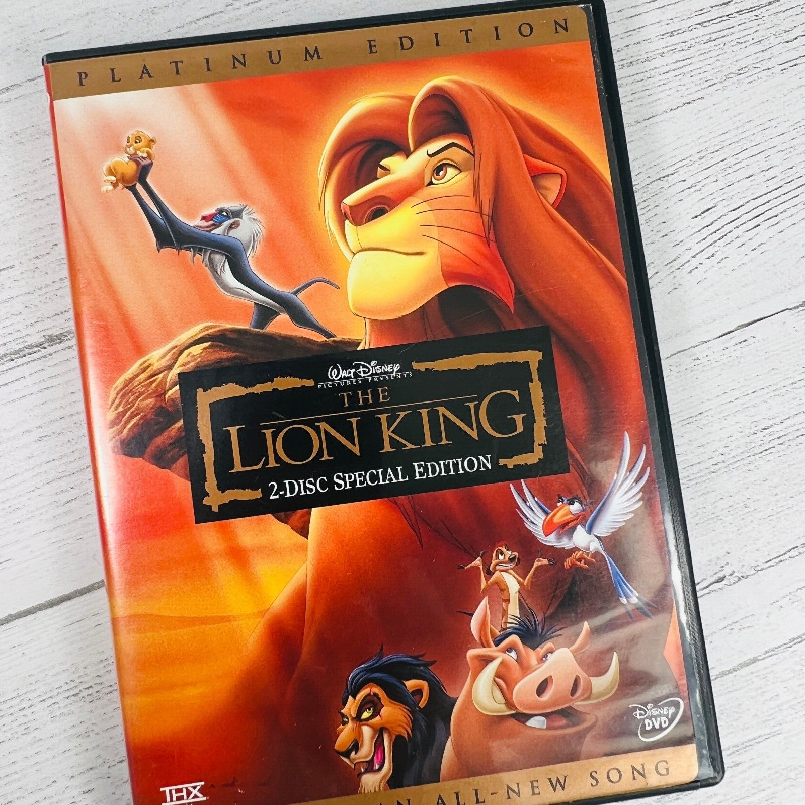 Disney The Lion King 2 Disc Special Platinum Edition DVD Bonus Game All New Song Item image 4