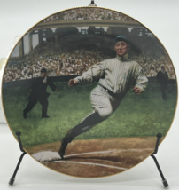 VTG, Legends of Baseball, Ty Cobb, The Georgia Peach, Art Plate, Baseball COA - £13.65 GBP
