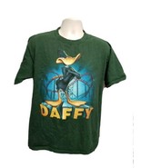 VTG 1997 Six Flags Theme Parks Daffy Duck Adult Large Green TShirt - $24.75