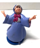 Disney Cinderella FAIRY GODMOTHER 3&quot; PVC Cake Topper Figure - $6.78 CAD