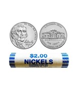 2023 P - Uncirculated Jefferson Nickel Bank Roll -  $2 Face Value - $5.95