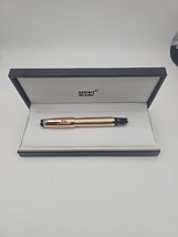 Montblanc Boheme Black &amp; Gold ruby rollerball Pen, in box new - £246.69 GBP