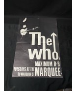 1964 Original - THE WHO Tuesdays At The Marquee Concert Poster 22x15 - $68.21 CAD
