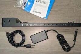 HP 2013 Ultra Slim Docking Station D9Y32AA &amp; 65W OEM Power Supply Adapter - $14.84