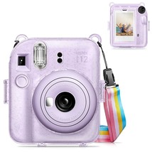 Fintie Protective Clear Case for Fujifilm Instax Mini 12 Instant Camera - Crysta - £15.65 GBP
