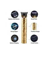 Men&#39;s Recharge Hair Clipper, Abs Material With Carving, Portable Trimmer... - $188.96 MXN+