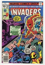 Invaders #27 VINTAGE 1978 Marvel Comics - £10.07 GBP
