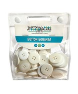 Buttons Galore Button Grab Bag Bonanza Collection White - $14.05 CAD