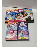 Disneys Sing Along Songs - Aladdin: Friends Like Me, Pocahontas, Lot Of ... - $34.64