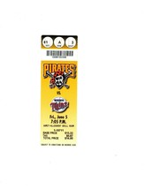 June 5 1998 Minnesota Twins @ Pittsburgh Pirates Ticket Interleague Paul Molitor - £15.56 GBP