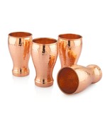 Set Of Authentic Copper Glass Natural Ayurveda Benefits -350ml - £13.72 GBP+
