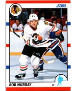 1990 Bob Murray Score #376 NHL Chicago Blackhawks Hockey Card - £3.13 GBP