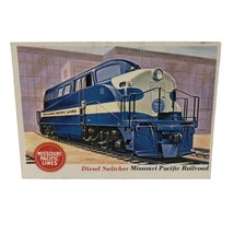 VTG 1955 Topps Rails &amp; Sails # 36 Diesel Switcher Missouri Pacific Railroad Card - £30.53 GBP