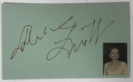 Alexis Smith (d. 1993) Signed Autographed Vintage 3x5 Index Card - £39.95 GBP