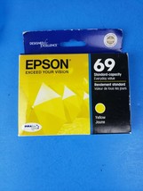 GENUINE Epson 69 T0694 Yellow Ink Cartridge for Stylus NX105 NX110 NX115... - $12.09