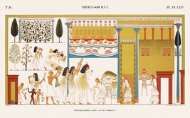 11374.Decor Poster.Home room Wall art.Egyptian Pharaoh treasures.Hieroglyphics - £12.65 GBP+