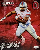 J.K. DOBBINS Autograph SIGNED OHIO STATE BUCKEYES 8x10 PHOTO JSA CERT NN... - £70.28 GBP