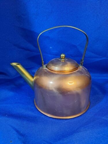 Primary image for Coppercraft Guild Copper Teapot Brass Handle & Spout Taunton Mass