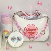 Xiuya Kawaii Lolita Crossbody Bag Women 2022 Sweet Cute Lollipop Shoulder Bags H - £38.37 GBP