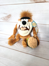 Vintage Aurora Plush - Burping Taz w/HAMBURGER (11 In) New With Tags - £13.66 GBP