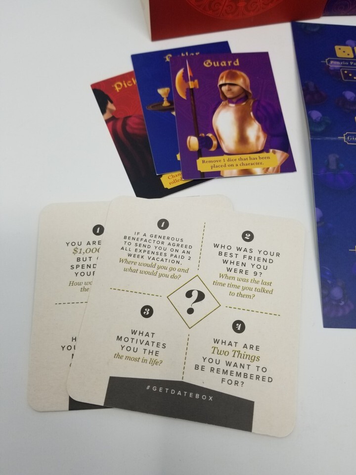 A Date Box Original - Masquerade  - Exclusive Board Game Item image 2