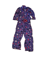 Axcess Pajama Small Button Up Shirt 2 Piece Set Bottom Top Pant Purple S... - $13.99 CAD