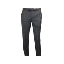 Men Suit BERLUSCONI Turkey 100% Italian Wool Super 180's Vested #Ber2 Charcoal image 9