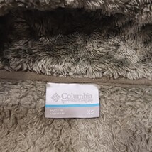 Columbia Fire Side II Sherpa Fleece Jacket Women's Green Logo Sportswear Size XS image 3