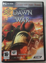 Warhammer 40,000 40k Dawn Of War PC Game Of The Year CD ROM 3 Disc Set vtd - £2.92 GBP