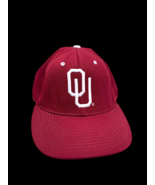 OU Sooners Baseball Hat Vintage 90s Fitted Size 7 1/2 USA Made Stitched ... - $63.63 CAD