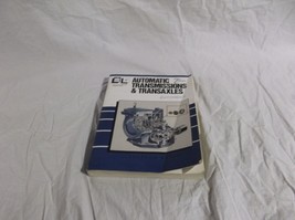 COLLINS AUTOMOTIVE SERIES 2ND EDITION AUTOMATIC TRANSMISSION &amp; TRANSAXLE... - $105.29