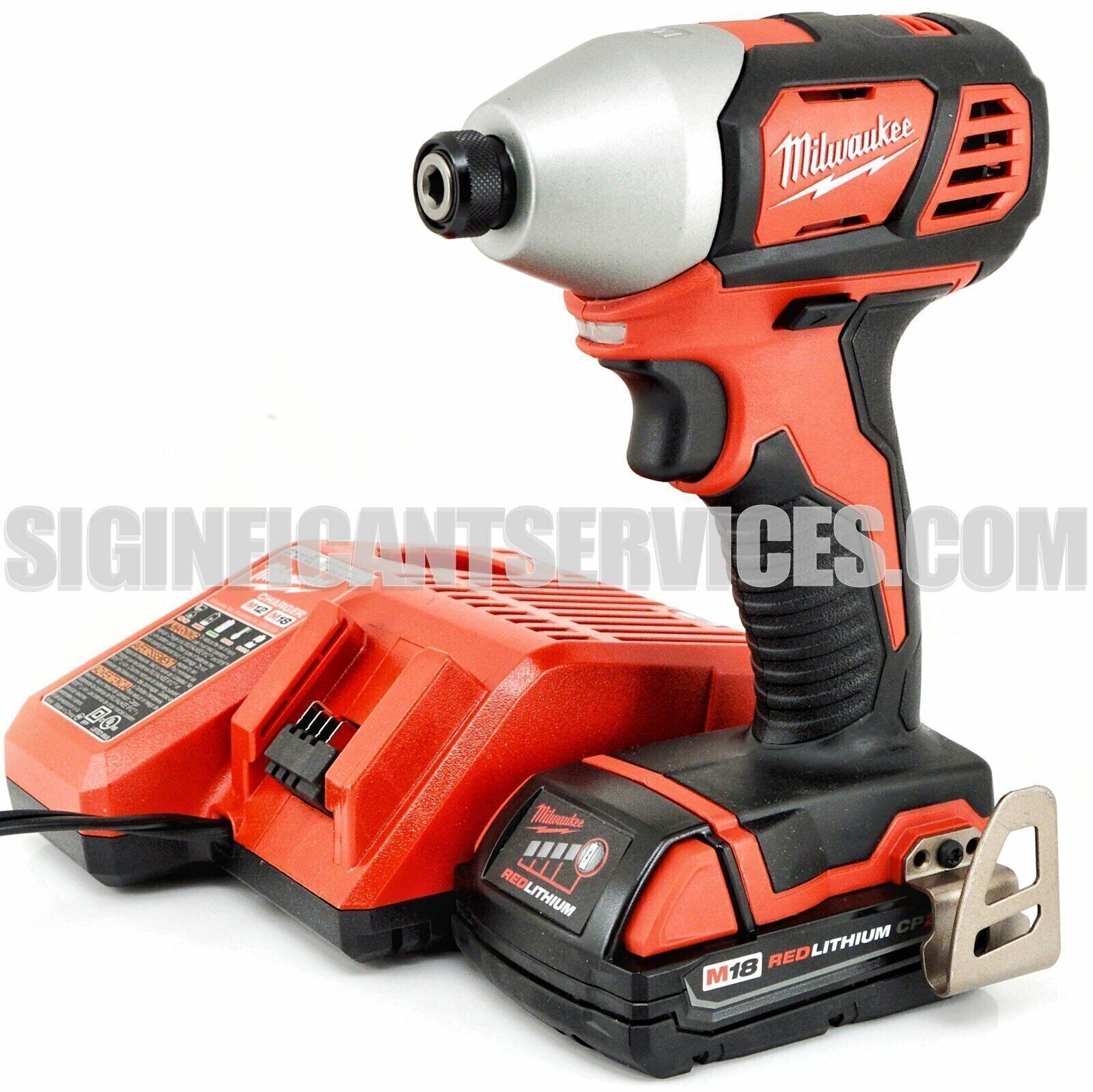 New Milwaukee 2656-20 M18 18V 1/4&quot; Li-Ion 2.0 Ah Hex Impact Driver Bare ... - $129.99