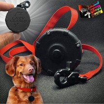 New Black Red Strong Durable Retractable Leash Clip On Dog Or Cat And Go... - £19.66 GBP