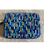 Vera Bradley Blue Green Teal White Tablet EReader Case 9x7 - $20.10 CAD