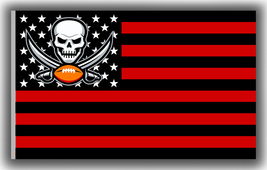 Tampa Bay Buccaneers Football Team Flag 90x150cm 3x5ft US Stars Banner II - £10.98 GBP