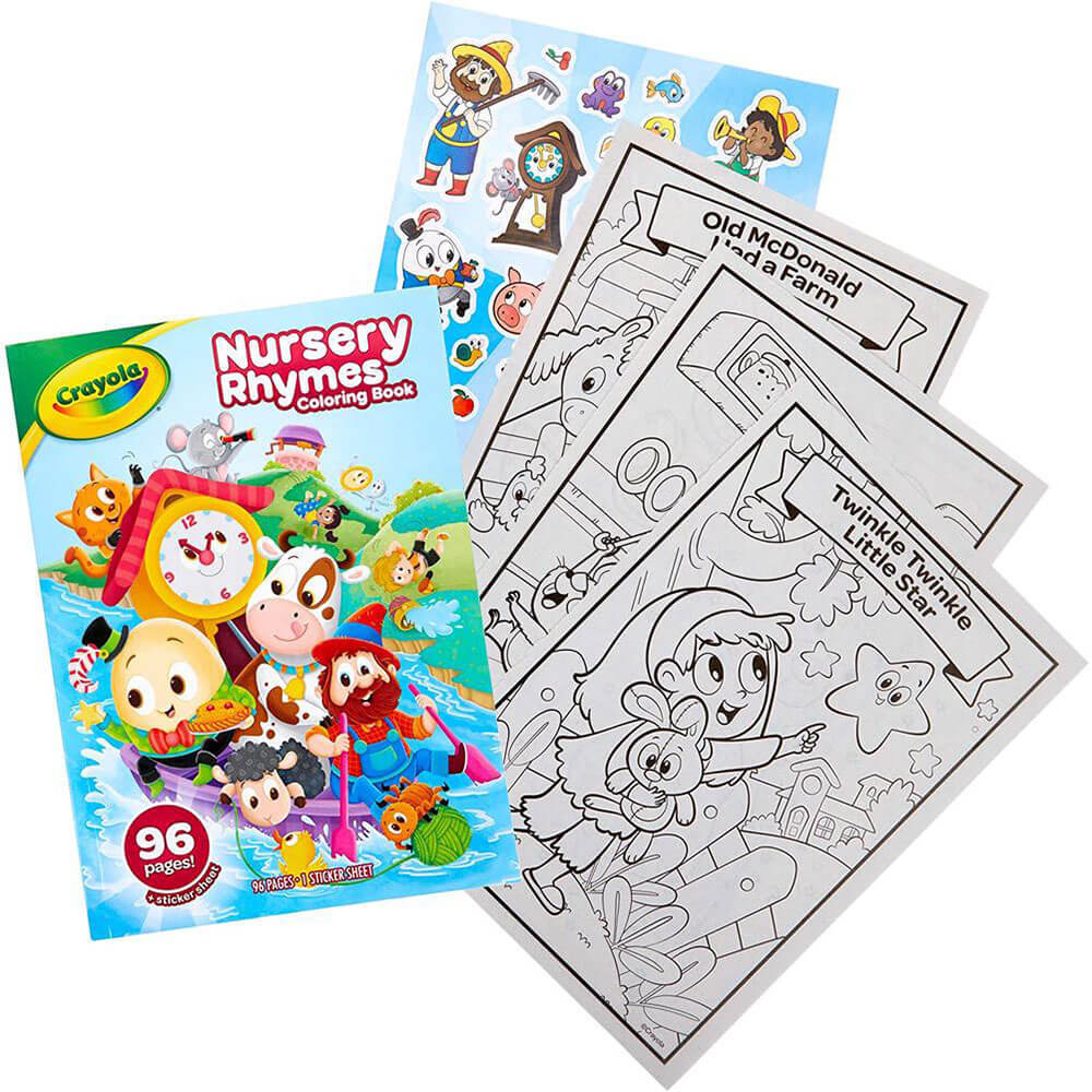 Crayola Nursery Rhymes Colouring Book - $31.73