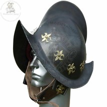 Medieval Spanish Helmet Conquistador Armor Steel Spanish Boat Helmet - $119.42