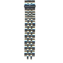 Swiss Army Brand Man&#39;s 17mm Silver Tone Stainless Steel Watch band VIC-000656  - £125.26 GBP