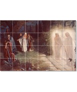 Herbert Gustave Schmalz Religious Painting Ceramic Tile Mural BTZ23125 - $240.00+