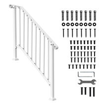 VEVOR Double-column Handrail Kit with Railings for Outdoor Steps, 3-4 St... - $77.90