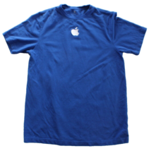 Embroidered Apple Store Logo Shirt Men&#39;s Size M - £12.66 GBP