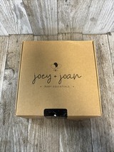 Joey &amp; Joan Fitted Pack N Play Sheet Set Of 2 Creme &amp; Chocolate ~Open Box - $13.74