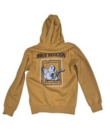 NWT True Religion Radiant Buddha Zip Hoodie Honey Mustard Sz S $119 - $888.34 MXN