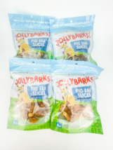 Jolly Barks PigEar Slices All Natural Dog Chews 6 Ounces Lot Of 4 BB 10/25 - $24.14