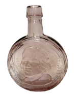 Vintage Third President Thomas Jefferson Mini Glass Bottle - €7,41 EUR