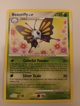 Pokemon 2009 Platinum Series Beautifly 21/127 Single Trading Card NM - $14.99