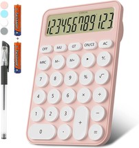 Calculators Desktop Size 6.3 * 4.3In/16 * 11Cm, Decklit Battery 12 Digit... - $38.99