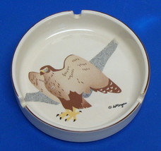 Red Hawk Eagle Ashtray Midcentury MCM Wendy Morgan Art Vintage Otagiri Japan - £11.73 GBP