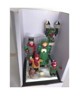 Holiday Creations Holiday Scene Musical Carolers New In Box Vintage - £27.28 GBP