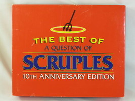 A Question of Scruples 1994 Board Game 10TH Anniversary Edition Complete - £17.26 GBP